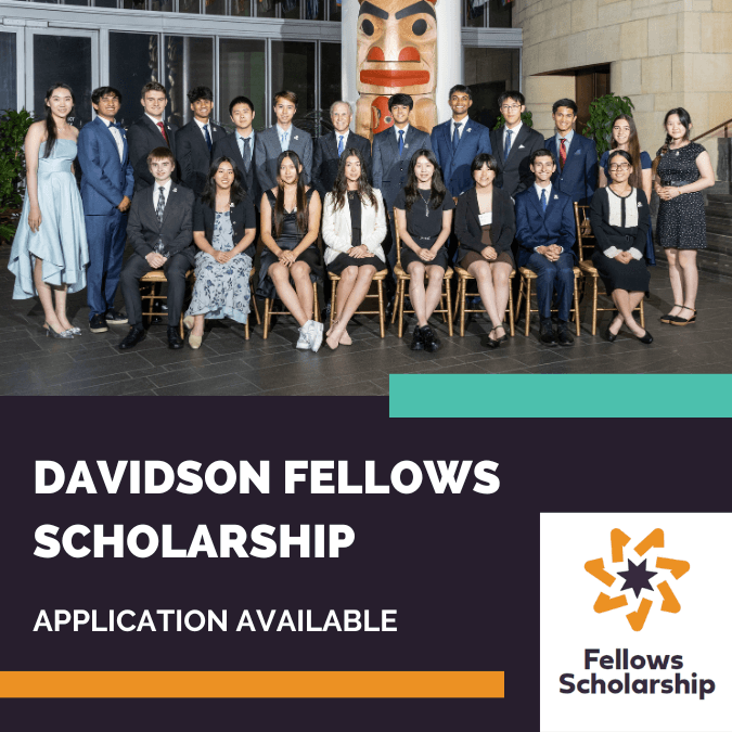 2024 Davidson Fellow Scholarship Open Davidson Institute