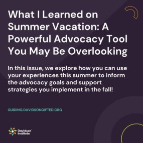 Knowing that gifted and 2e learners can struggle with the back-to-school transition, along with all the executive functioning skills that start of the school year tends to require, it can be helpful to consider what strategies worked for your learner over the summer and how they can be integrated into the transition back to school.
 
Read this month’s issue of Guiding Gifted with the link in our bio.
 
#gifted #giftededucation