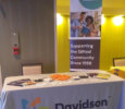 Davidson Institute exhibitor booth