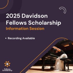 A recording of the Davidson Fellows Scholarship session is available for viewing! The recording includes details on eligibility, scholarship categories, and rules and regulations.

View the recording with the link in our bio.

The Davidson Fellows Scholarship Application opens on November 1st.

#gifted #giftededucation