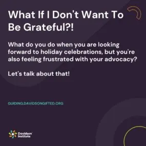 "Being a Gifted Guide is not glamorous work, but it is important work. It is good work. It is slow, careful, and thoughtful work."

Read the latest issue of Guiding Gifted with the link in our bio.

#gifted #giftededucation