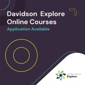 The 2025-2026 Davidson Explore application is now available! Designed to be different than other online courses, Explore offers rigorous, advanced, full-year middle school courses that are modeled off of expectations at middle school Davidson Academy Online courses. Students will be expected to work on asynchronous learning activities, such as reading, drafting essays, completing practice problems, assignments, etc. in addition to the hour spent in live-sessions each week. Learn more at link in bio.